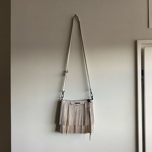 Rebecca Minkoff Leather Fringed Crossbody